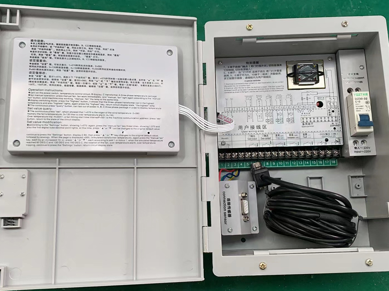 文昌​LX-BW10-RS485型干式变压器电脑温控箱厂家